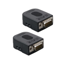 Coms 시리얼 DB9 제작용 커넥터 M RS232 9핀 2개입