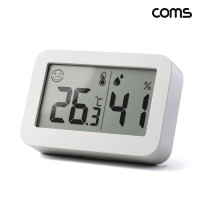 Coms LCD 디지털 미니 온습도계 소형