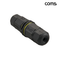 Coms IP68 3핀 3선 방수 보호 전선 커넥터