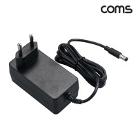 Coms DC 전원 어댑터 DC 21V 1.5A 외경 5.5 내경 2.1 아답터 케이블 1.5M 무선송풍기 BF603 전용