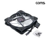 Coms 그린 쿨러 케이스 120mm Green LED Cooler 쿨러 팬